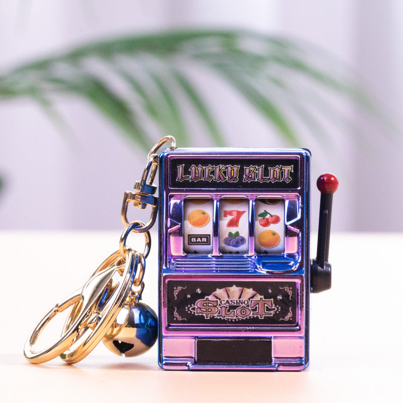 Creative Fruit Machine Tiger Toy Pendant Keychain CJDropshipping