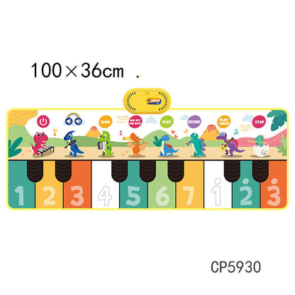 Children's Early Childhood Education Animal Piano Mat Multifunctional Music Blanket Toy CJDropshipping