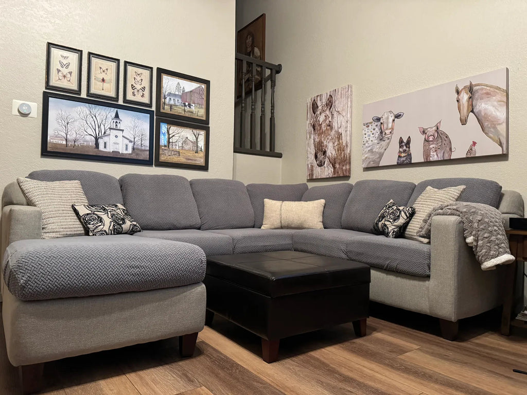 Premium Stretch Velvet Sofa Cover – Washable, Non-Slip, Pet & Kid Friendly Iron Stark Store