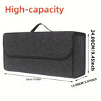Car Storage Bag Organizer Trunk Anti Slip (Gray) MERRYHOME Merryhome Official Store