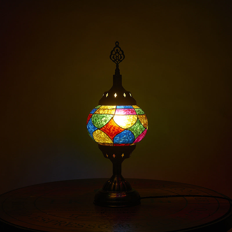 Iron Retro Romantic Bedroom Bedside Restaurant Decoration Table Lamp