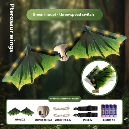 Light-emitting Children's Electric Butterfly Wings Back Decoration Angel Little Fairy Toy