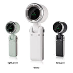 2025 New Hanging Neck Outdoor 180 Degree Folding Desktop Mini Fan Hand-Held Folding High-Speed Powerful Turbo Fan