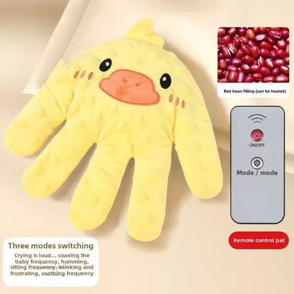 Baby Electric Soothing Palm Sleep Pillow Newborn Heated Remote Control Simulated Palm Slapping Sleep Pad Baby Care Accessories