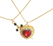 View details for Heart-shaped Pendant Diamond-embedded Love Necklace