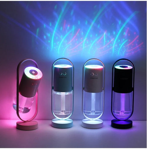 Magic Shadow USB Air Humidifier For Home With Projection Night Lights Ultrasonic Car Mist Maker Mini Office Air Purifier Shop1104085903 Store