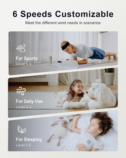 CubiCubi Ceiling Fan, 52&#34; Low Profile Ceiling Fans with Lights and Remote/APP Control, Flush Mount, 5CCT, Stepless Dimmable, Super Quiet, 6 Speeds, Modern Ceiling Fans for Bedroom Living Room, Black