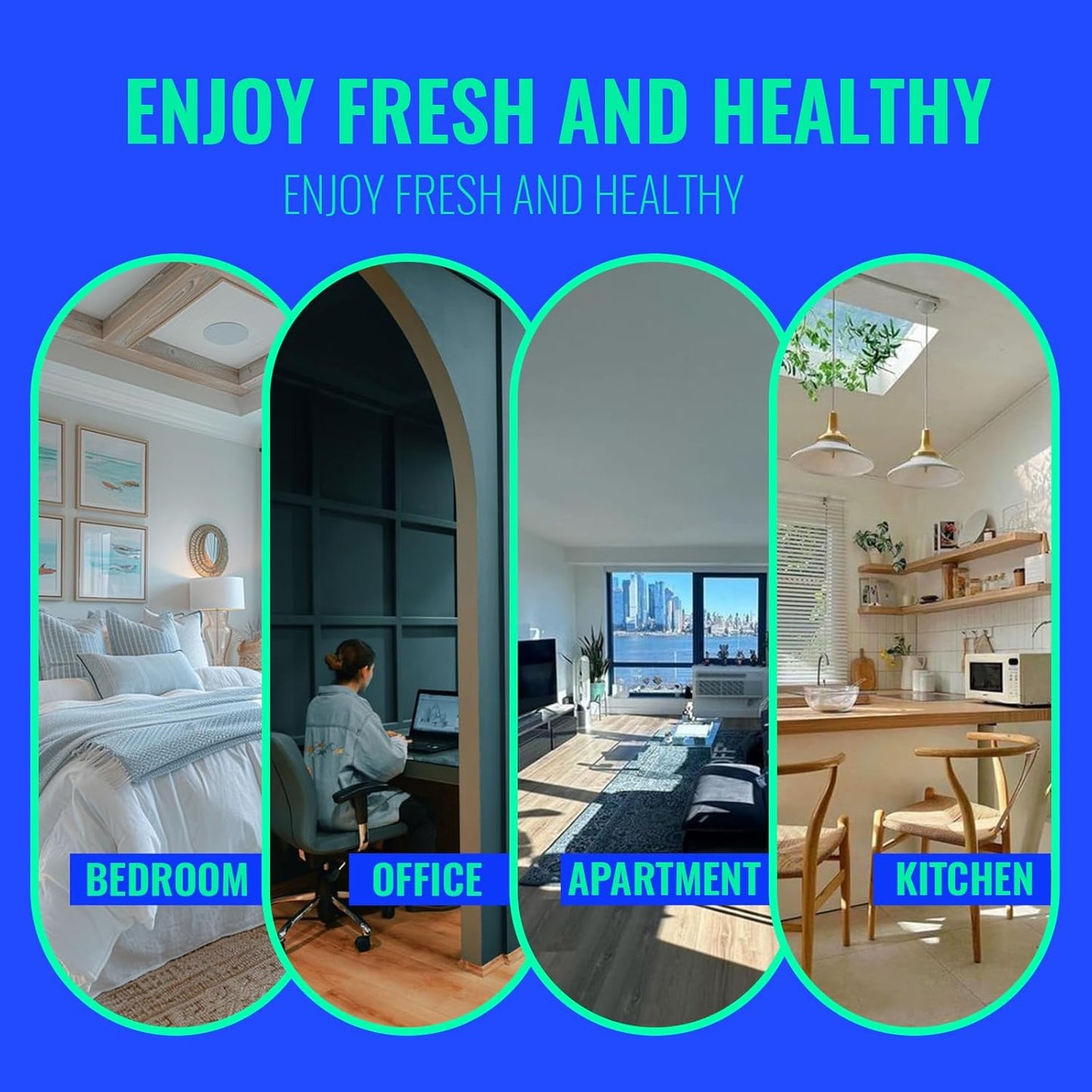 Small Refrigerator with Freezer Double Door Mini Fridge Adjustable Glass Shelves, Detachable Handle,7 Level Temperature Control Fridge for Dorm, Office, Apartment Blue