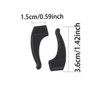 20PCS Silicone Anti-Slip Ear Grip Glasses Eyeglasses Leg Ear Hook Stopper Bracket Fastener Temple Tip Eyewear Holder Accessories