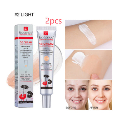 Moisturizing Correcting CC Cream Waterproof Anti-sweat Makeup Before Concealer Lasting Women Makeup Protect Skin Erborian Make South Bay Evans General Store