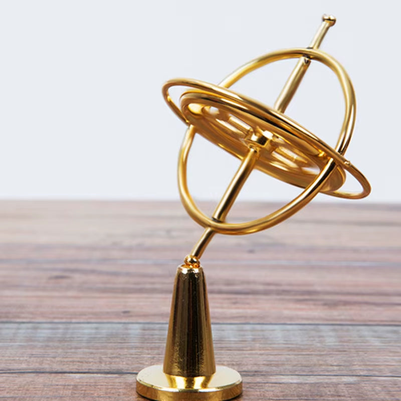 Self-Balancing Gyroscope Anti-Gravity Decompression Educational Toy Colorful Finger Gyroscope Birthday Christmas Gift for Kids