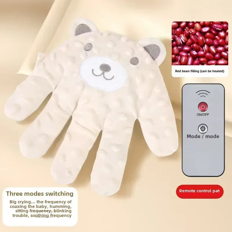 Baby Electric Soothing Palm Sleep Pillow Newborn Heated Remote Control Simulated Palm Slapping Sleep Pad Baby Care Accessories