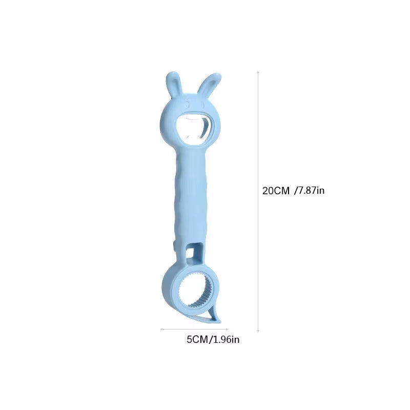 4 in 1 Beer Bottle Opener Multi-Purpose Beverage Jar Can Bottle Opener Plastic Corkscrew Dining Bar Gadgets Kitchen Tools