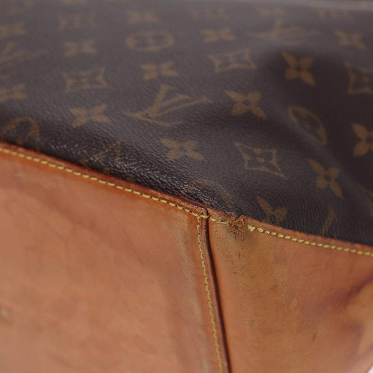 LOUIS VUITTON Monogram Cabas Mezzo Tote Bag M51151 LV Auth 78559 Odd Oversea Store