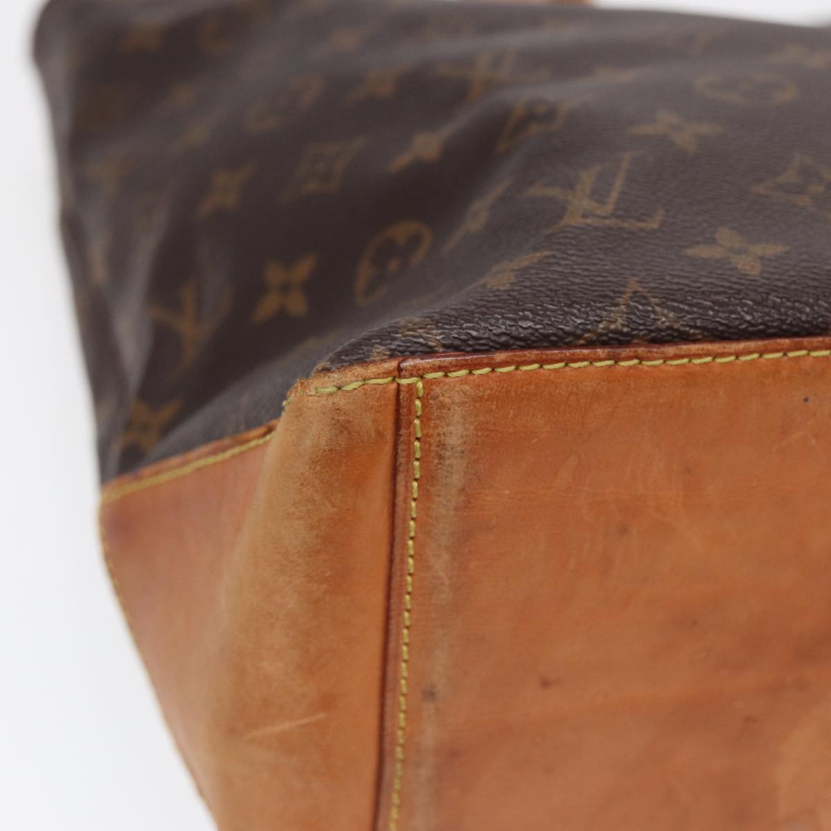 LOUIS VUITTON Monogram Cabas Mezzo Tote Bag M51151 LV Auth 78559 Odd Oversea Store