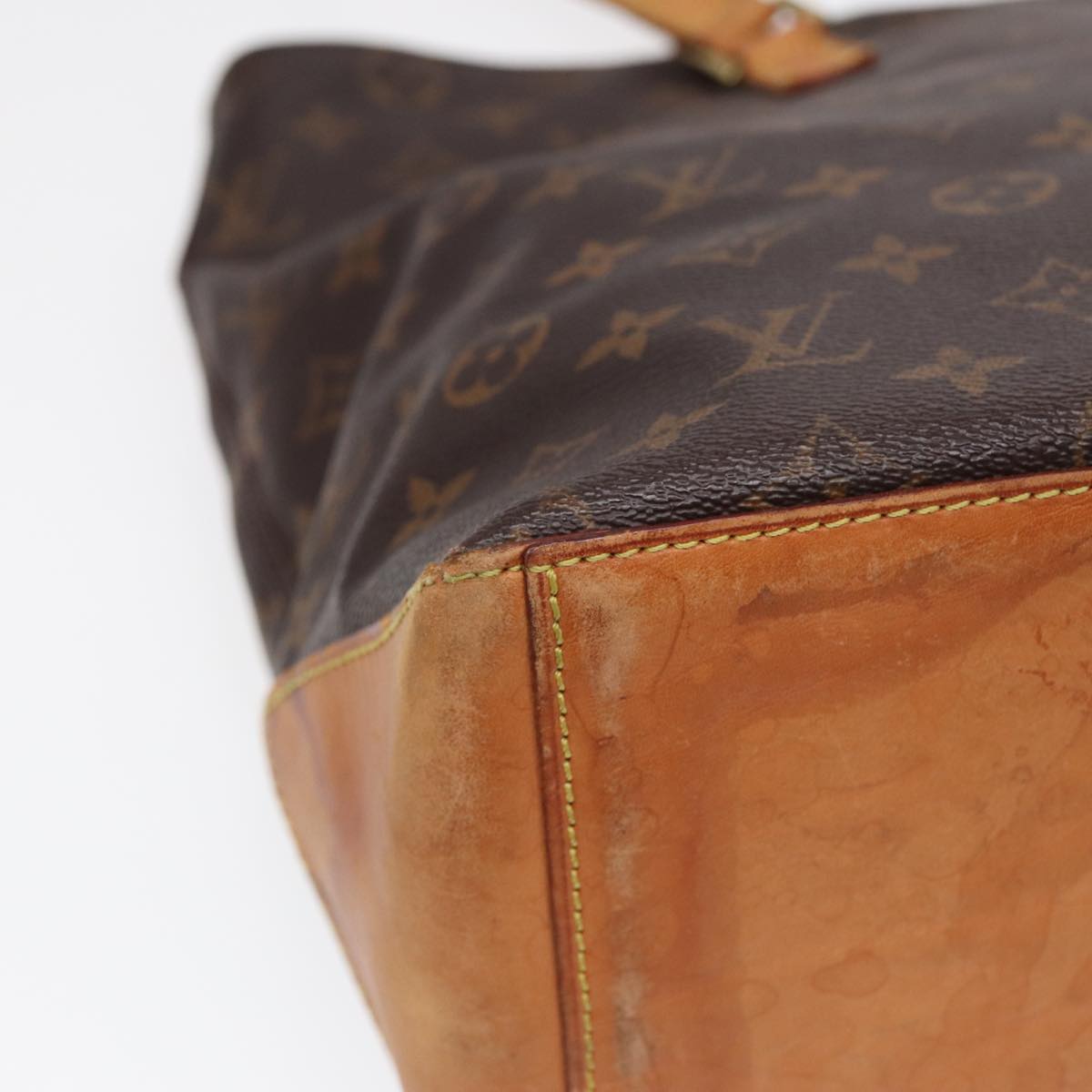 LOUIS VUITTON Monogram Cabas Mezzo Tote Bag M51151 LV Auth 78559 Odd Oversea Store