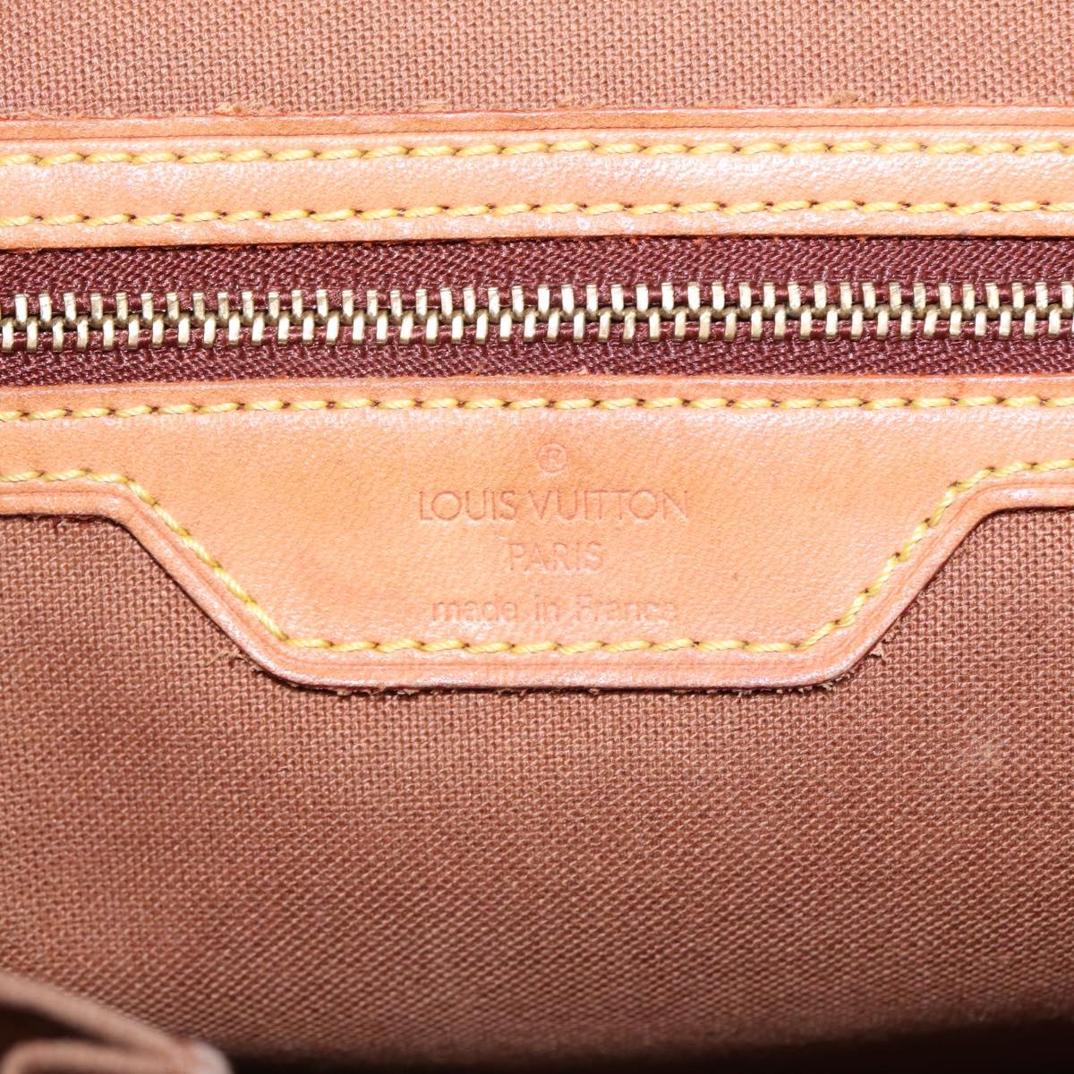 LOUIS VUITTON Monogram Cabas Mezzo Tote Bag M51151 LV Auth 78559 Odd Oversea Store