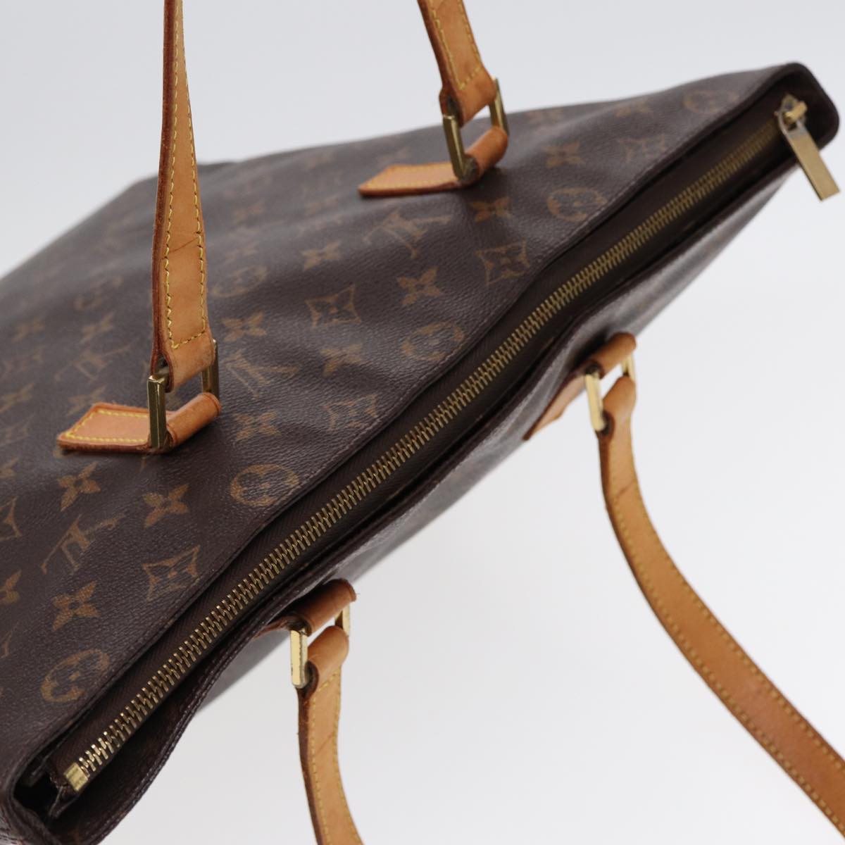 LOUIS VUITTON Monogram Cabas Mezzo Tote Bag M51151 LV Auth 78559 Odd Oversea Store