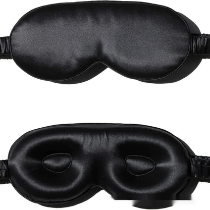 Shading And Ventilation Skin-friendly Mulberry Silk Stereo Eye Mask