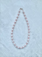 Pink Opal & Jade Necklace South Bay Evans General Store