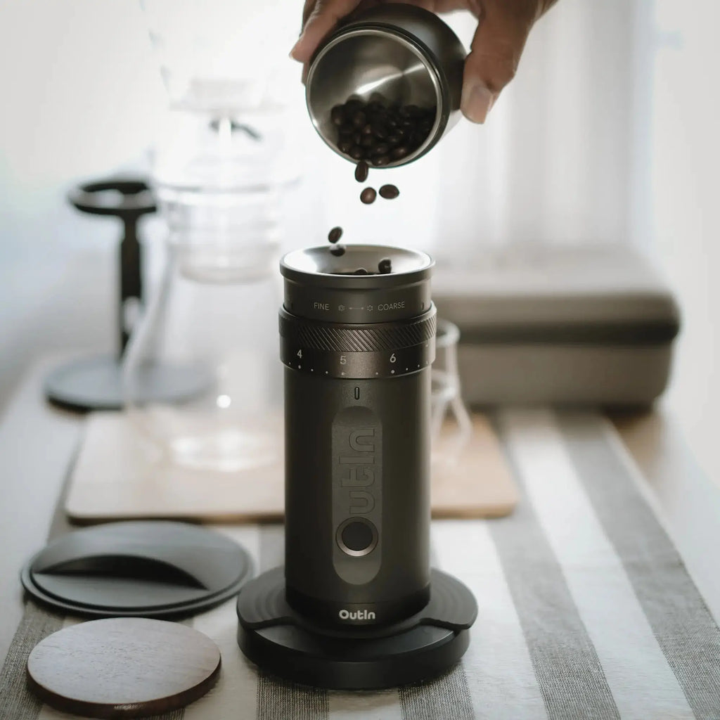OutIn Fino Portable Electric Coffee Grinder South Bay Evans General Store