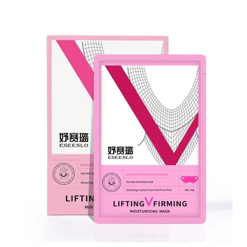 Lifting Facial Mask Bandage Lifting Neck Facial Mask Reducing Double Chin Facial Massage Moisturizing Skin