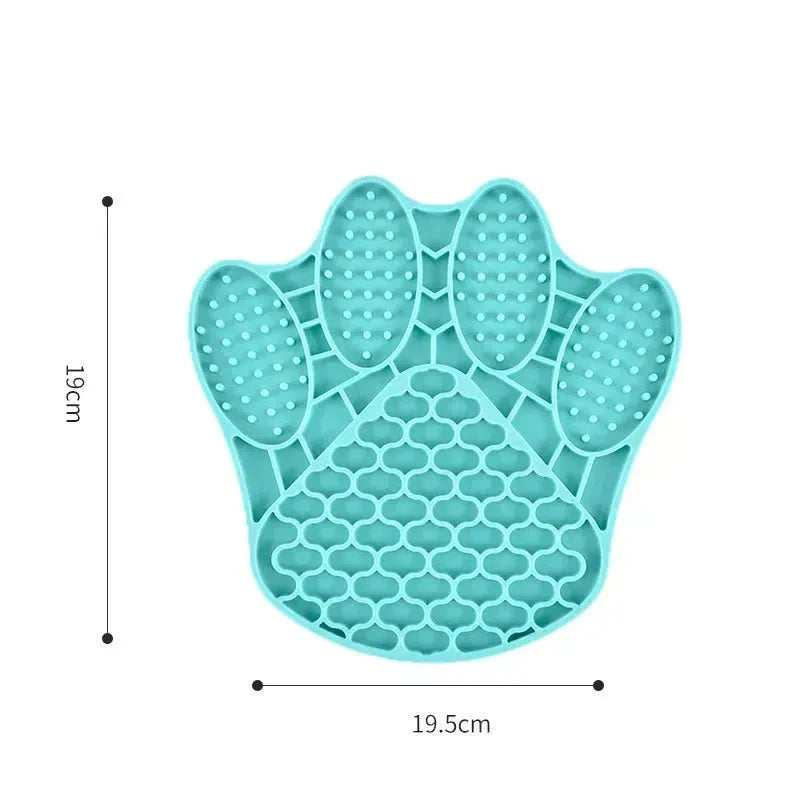 Fish Shape Silicone Lick Mat - Slow Feeding Food Bowl for Pets CDDMPET Official Store