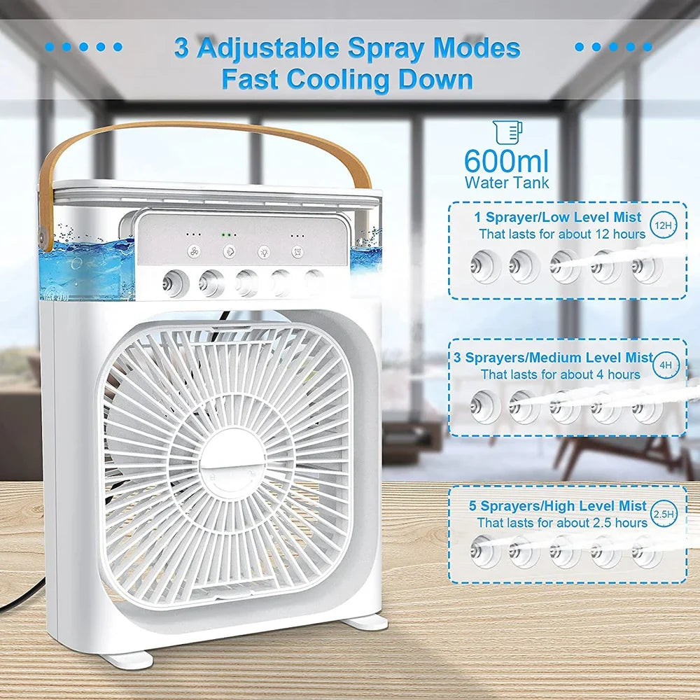 Ventilador Portátil Recargable