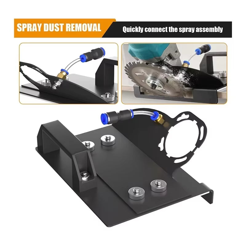 Angle Grinder Stand Corner Cutting Bracket for 100 Type Angle Grinder 45 Degree Tile Cutting Angle Tile Stone Cutting Tools