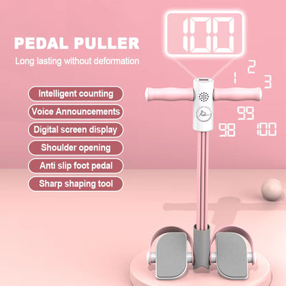 Resistance Bands 4/6-Tube Yoga Pedal Puller Resistance Band Elastic Pull Rope Fitness Equipment for Abdomen Waist Arm Training