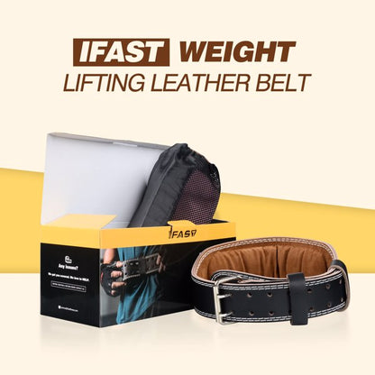 L Size Weightlifting Belt, Leather Weightlifting Belt With 4-inch Padded Waist Support, Suitable For Weightlifting, Cross Training, And Squat Practice Prohibited Platform Amazon, Temu