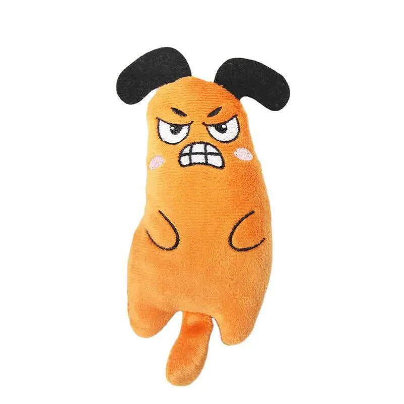 Cat Pet Plush Embroidered Mint Toys Stone's Store
