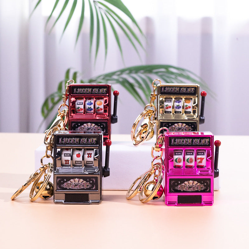 Creative Fruit Machine Tiger Toy Pendant Keychain CJDropshipping