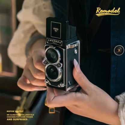 Ccd Retro Dual Reflex Camera Photoes Video Small Mini Camera Recording Manual Joystick Amateur Custom Accessory Photography Gift