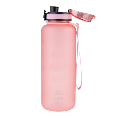 Oasis Tritan Motivational Sports Bottle 1.5L - Glow Pink