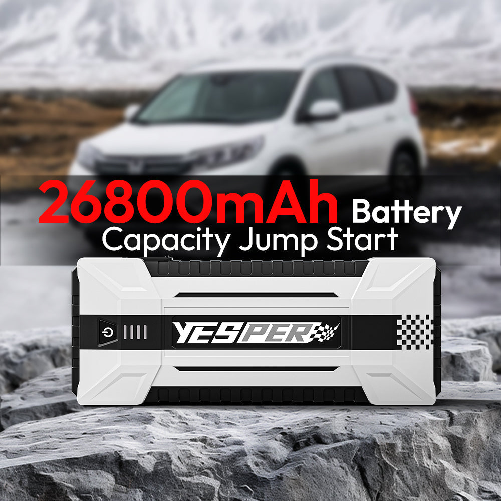 YESPER Car Jump Box ,4120A Peak Jump Box Starter For Car,ALL Gas and Up to 10.0L Diesel Engine, Powerful 12V Jump Pack With Power Bank/Quick Charge/LED Light YESPER STORE Store