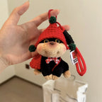 Hat Bee Puppy Pendant Doll Doll Keychain