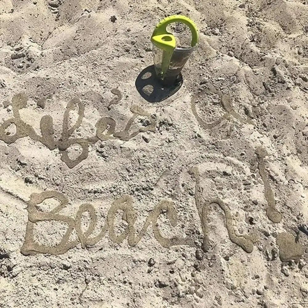 Children Beach Spilling Funnel Sand Water Mixing Funnel Gadgets Sand Overflow Funnel for Water Mixing Play and Castles Building