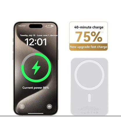 10Kmah Magsafe Wireless Magnetic Power Bank Portable Charger for Apple Watch-Airpods 22.5W PD Fast Charging for Iphone 15/14/13/Pro/Mini/Pro Max Battery Pack Quick Charger for Old Phone Travel Gift