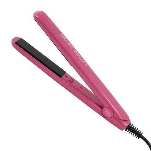 Silver Bullet Mini Straightener Pink Stone's Store