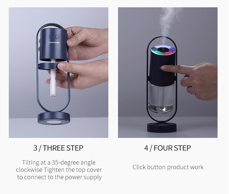"Magic Shadow Humidifier: Mist, Lights, and Pure Comfort in One Compact Wonder!" Shop1104085903 Store