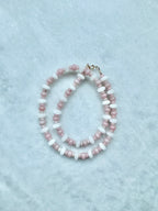 Pink Opal & Jade Necklace South Bay Evans General Store