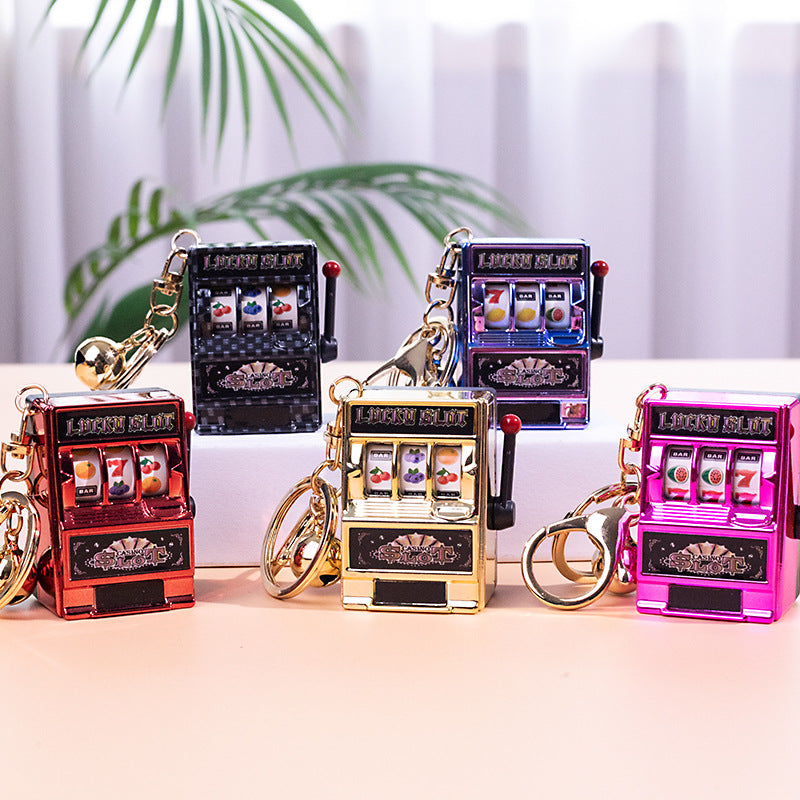 Creative Fruit Machine Tiger Toy Pendant Keychain CJDropshipping