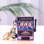 Creative Fruit Machine Tiger Toy Pendant Keychain CJDropshipping