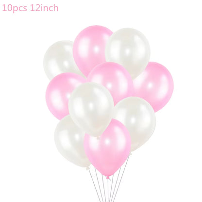 1 Set Unicorn Party Balloons Birthday Baloon Unicorn Decoration Latex Confetti Balloon Birthday Party Decoration Balloons Kids