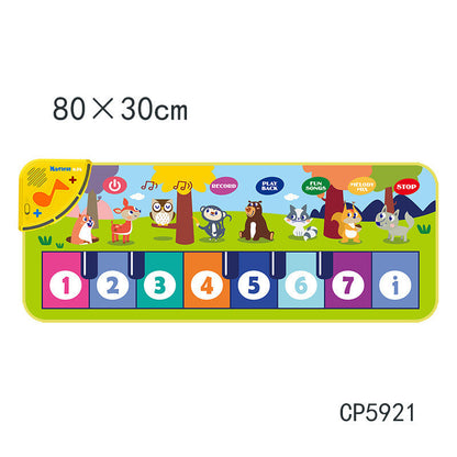Children's Early Childhood Education Animal Piano Mat Multifunctional Music Blanket Toy CJDropshipping