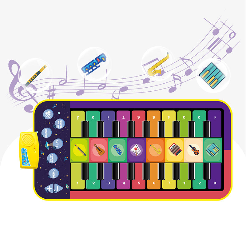 Children's Early Childhood Education Animal Piano Mat Multifunctional Music Blanket Toy CJDropshipping