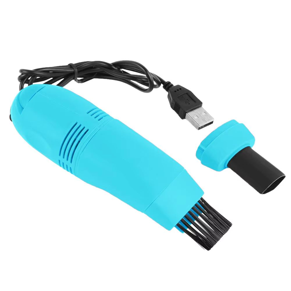 Mini Computer Vacuum USB Keyboard Cleaner PC Laptop Brush Dust Cleaning Kit MGO3 Quickly Absorb Stubborn Dust