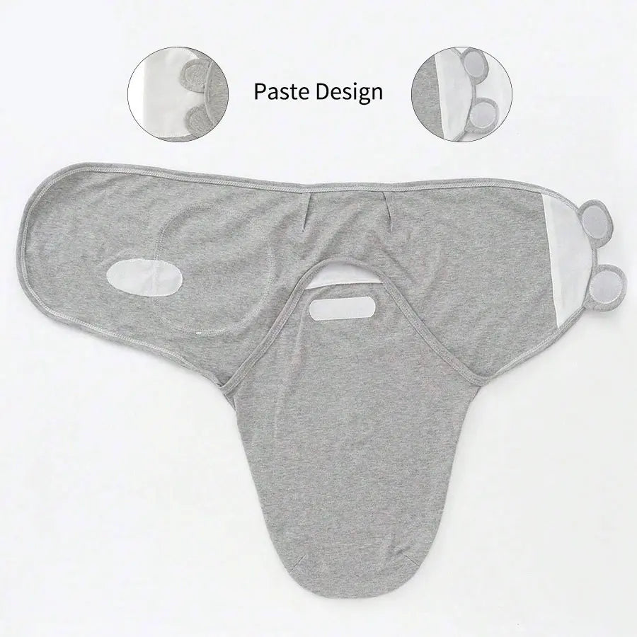 Baby Blanket Set With Hat Swaddle For Newborn 0 To 6 Months Multipurpose Bedding