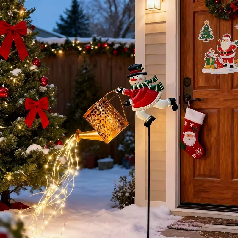 SantaGlow™ Solar Kettle Lights 🎅✨